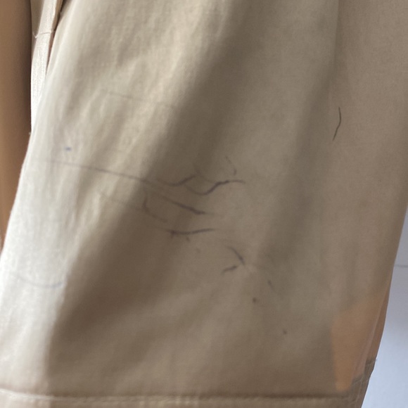 Vintage Y2K Satin Bell Sleeve Trench Jacket - Picture 11 of 16